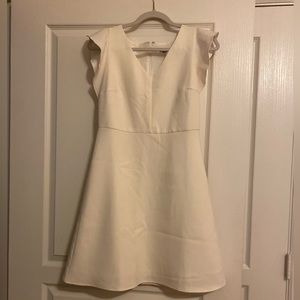 Classy white dress for baptism or work